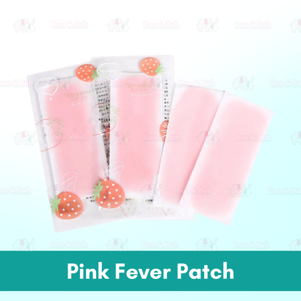 FAST Cooling Gel Patches | Baby Adult kid Fever Patch Plaster Migraine Headache Pad Lower Temperature Ice Gel Hydrogel - Boo & Bub