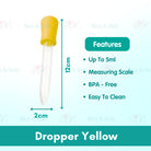 Baby Feeding Dispenser | Kid Toddler Needle Medicine Feeder Squeeze Medicine Dropper Dispenser Pacifier - Boo & Bub