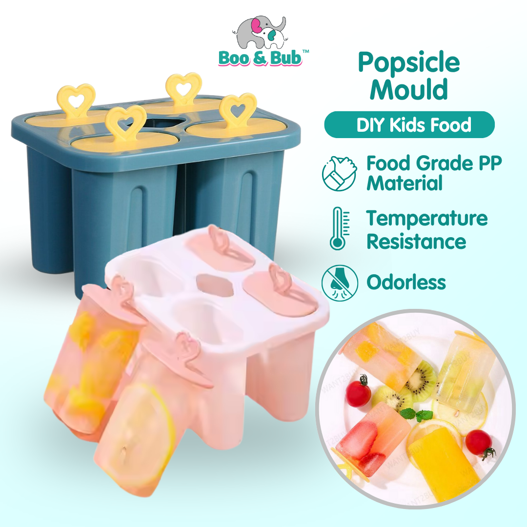 Boo&Bub Jelly Maker Frozen Ice Cream Mold Handmade DIY Fruit Ice Cream Maker Model Popsicle Mold Ice Cube Mold Popsicle - Boo & Bub