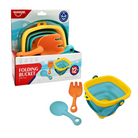 Bucket Portable Silicone Pail For Kids Beach Play Sand Toy Outdoor Play - Boo & Bub