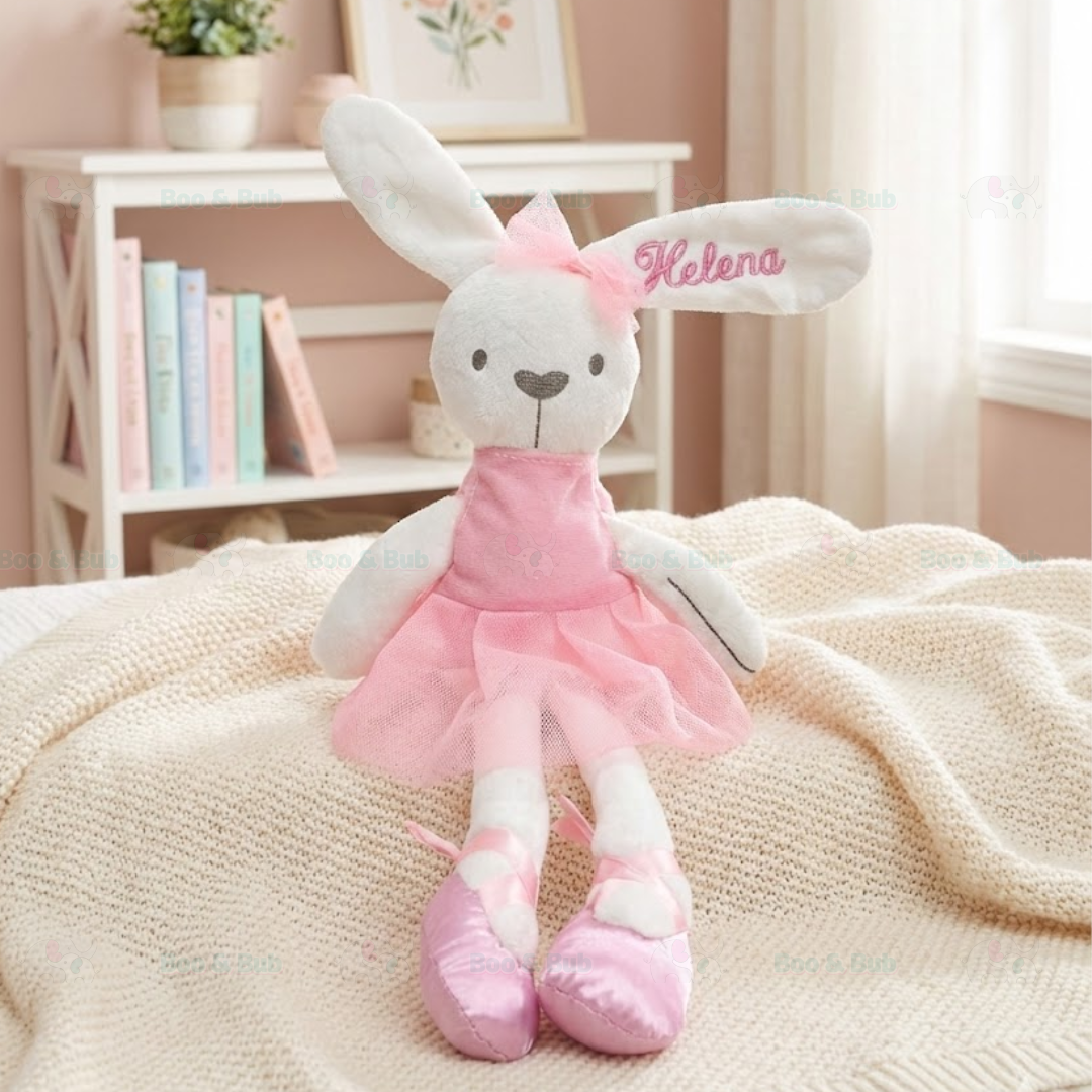 Cute Rabbit Elephant Bear Doll | Baby Soft Plush Toy | Children Bunny Sleeping Mate | Stuffed Animal Baby Toys Infant - Boo & Bub