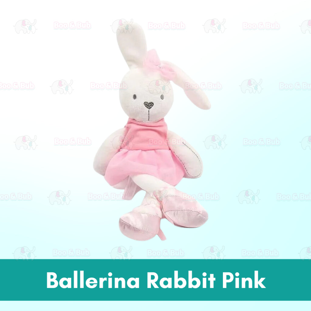 Cute Rabbit Elephant Bear Doll | Baby Soft Plush Toy | Children Bunny Sleeping Mate | Stuffed Animal Baby Toys Infant - Boo & Bub