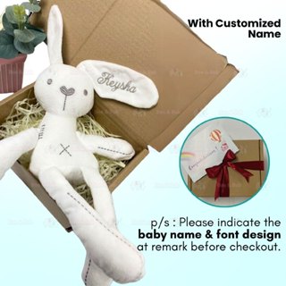 Cute Rabbit Elephant Bear Doll | Baby Soft Plush Toy | Children Bunny Sleeping Mate | Stuffed Animal Baby Toys Infant - Boo & Bub