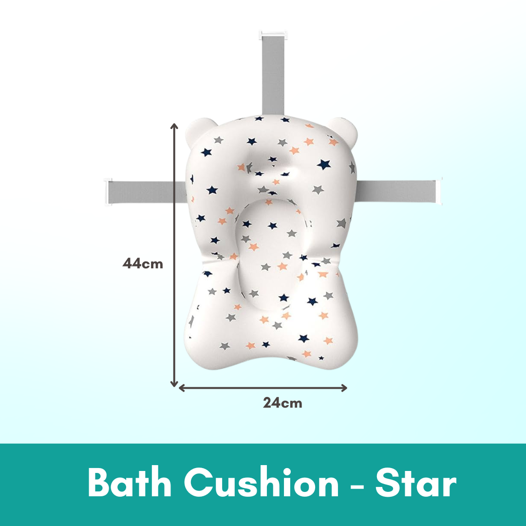 Baby Foldable Bath Tub | Non-Slip Thermometer Bathtub Baby Swim Tubs Bath Body Wash Portable Safe Kid - Boo & Bub