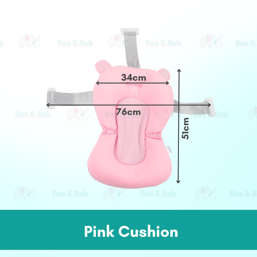 Baby Foldable Bath Tub | Non-Slip Thermometer Bathtub Baby Swim Tubs Bath Body Wash Portable Safe Kid - Boo & Bub