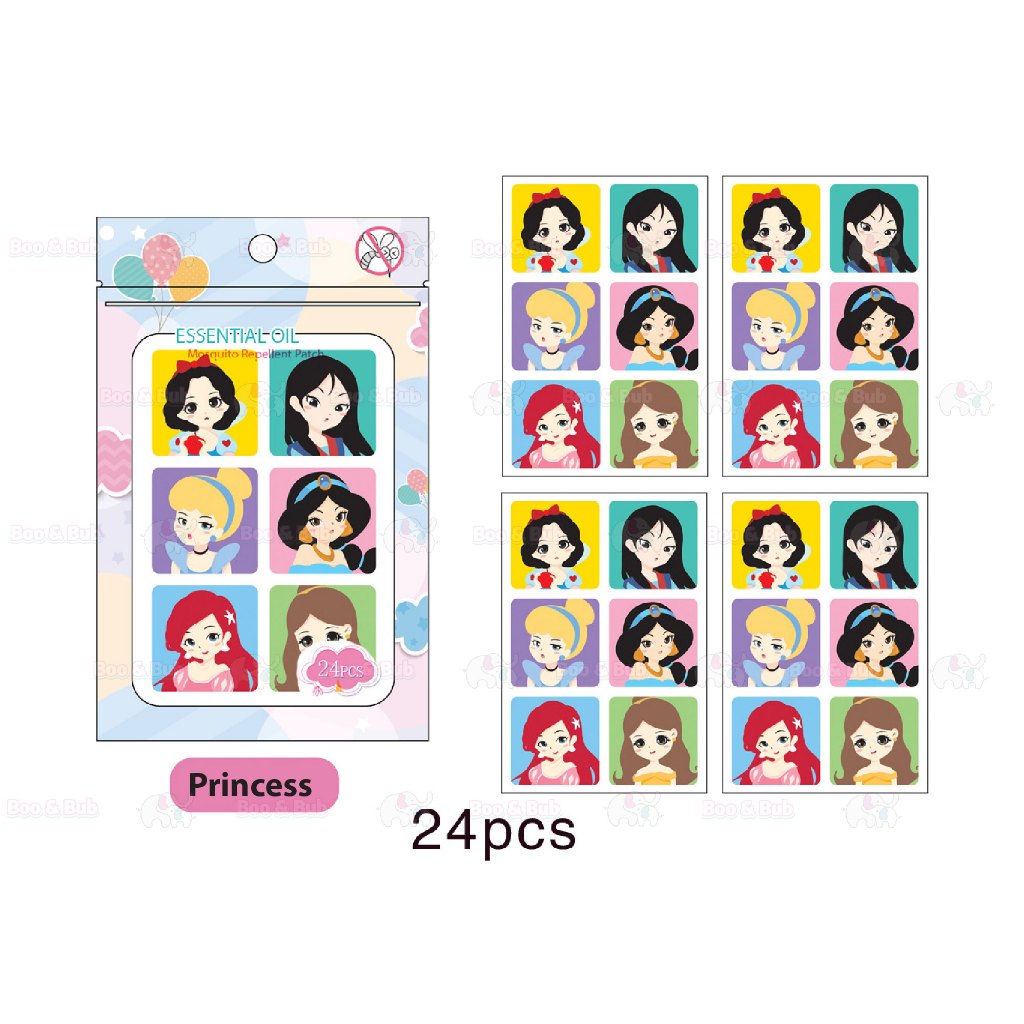 Boo&Bub Baby Mosquito Repellent Patch Anti mosquito sticker Ubat Nyamuk Penghalau Nyamuk Essential Oil sticker 防蚊贴 驱蚊贴 - Boo & Bub