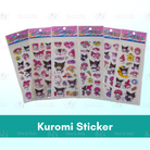 1pc 3D Cartoon Bubble Sticker for Kids (Stiker Kanak Kanak) - Boo & Bub
