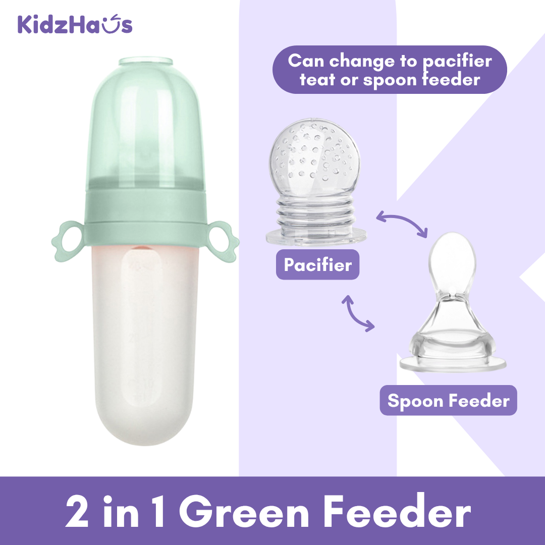 Baby Spoon Bottle Feeder Dropper | Silicone Spoons for Feeding Medicine Kids Toddler Cutlery Utensils Children - Boo & Bub