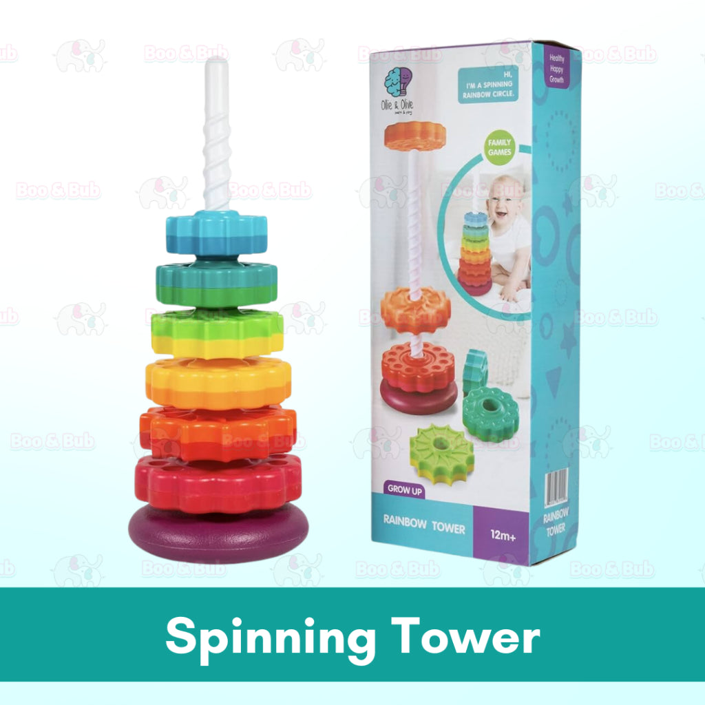 LARGE Stacking Rings - Boo & Bub