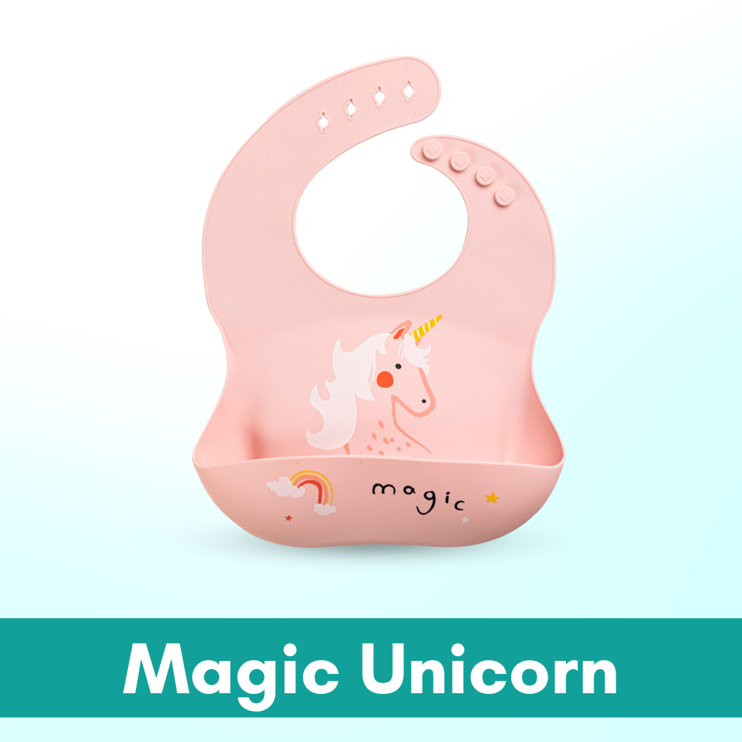 Cartoon Baby Waterproof Bib | Soft Bibs Baby Feeding Dinosaur Kids Girl Boy Adjustable Children Newborn - Boo & Bub