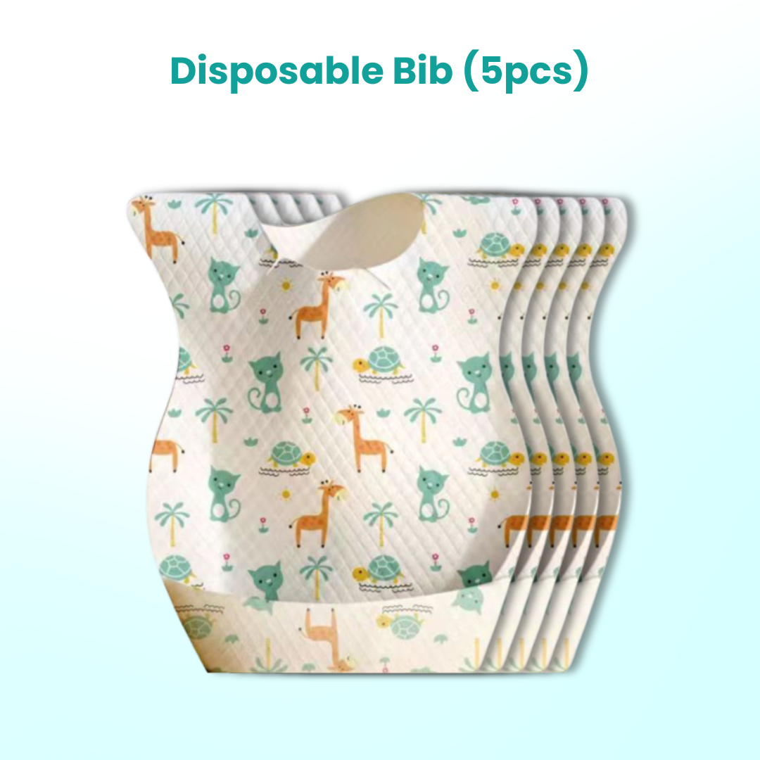 Cartoon Baby Waterproof Bib | Soft Bibs Baby Feeding Dinosaur Kids Girl Boy Adjustable Children Newborn - Boo & Bub