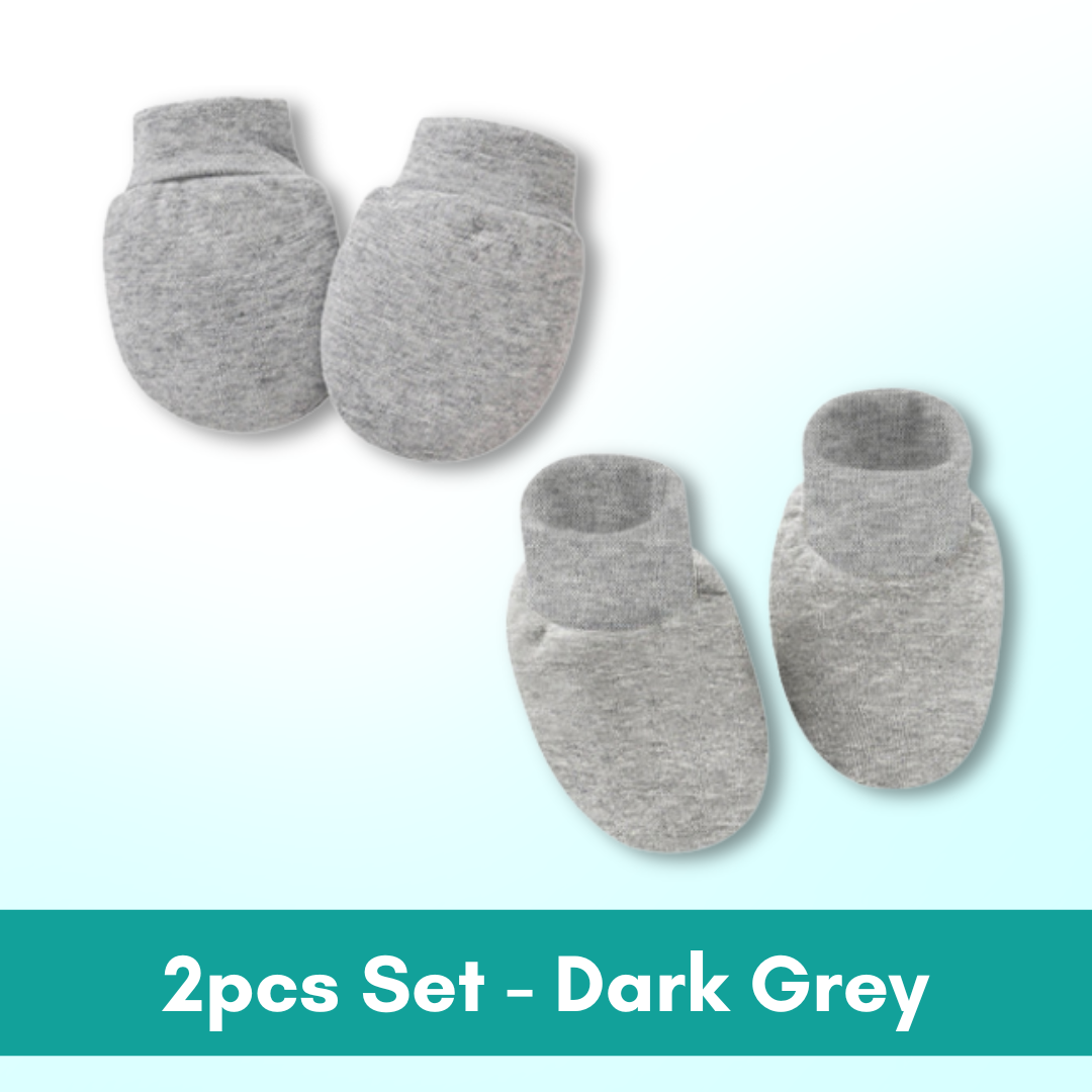 Baby Mittens | Anti Scratching Gloves Cotton Scratch Mittens Cotton Mitten | Baby Glove Newborn Hand Protection - Boo & Bub