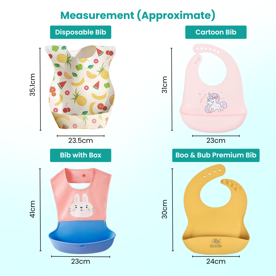 Cartoon Baby Waterproof Bib | Soft Bibs Baby Feeding Dinosaur Kids Girl Boy Adjustable Children Newborn - Boo & Bub
