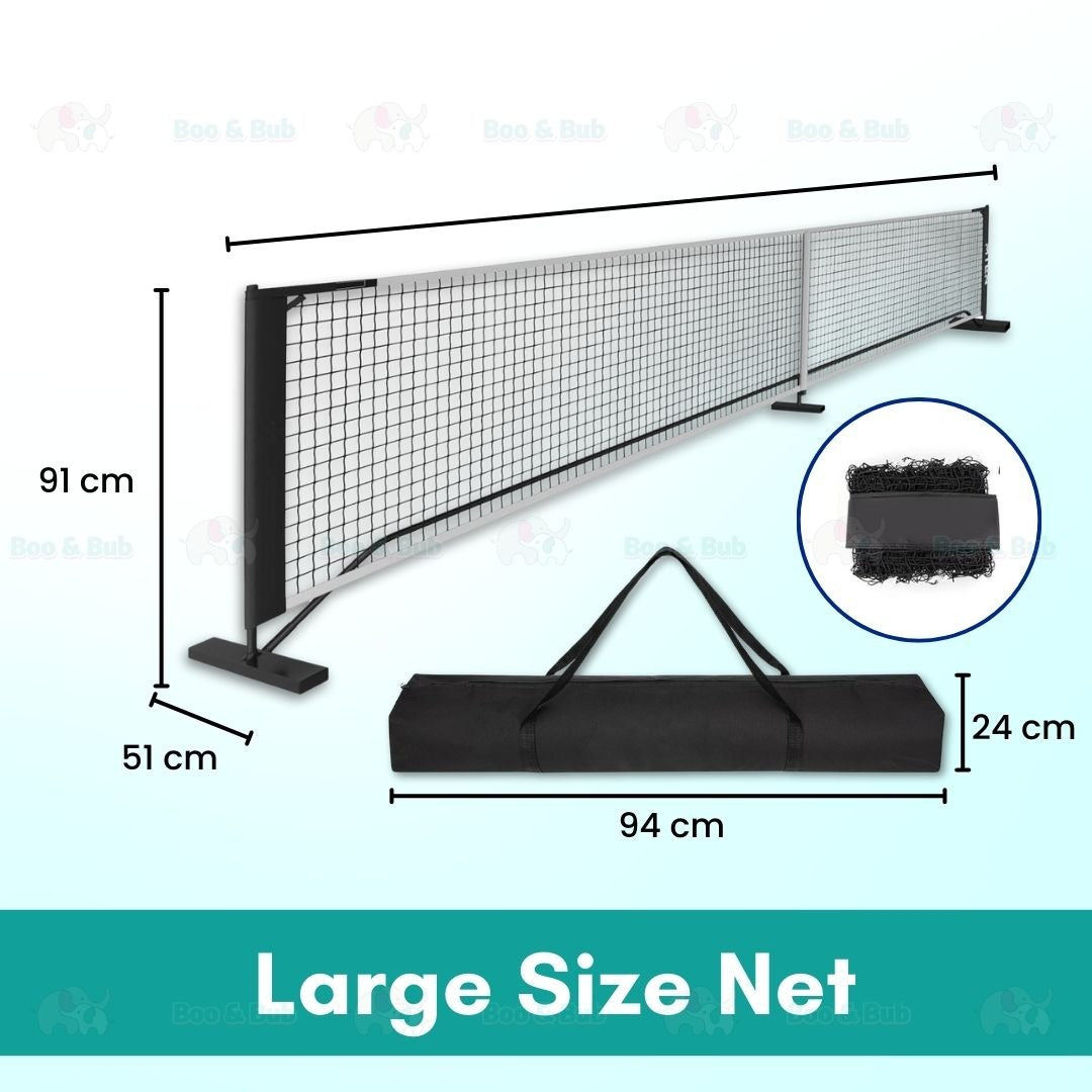 Boo & Bub Kids Pickleball Paddle Glass Fiber Racket for Kids Kid Beginners & Pros - Boo & Bub