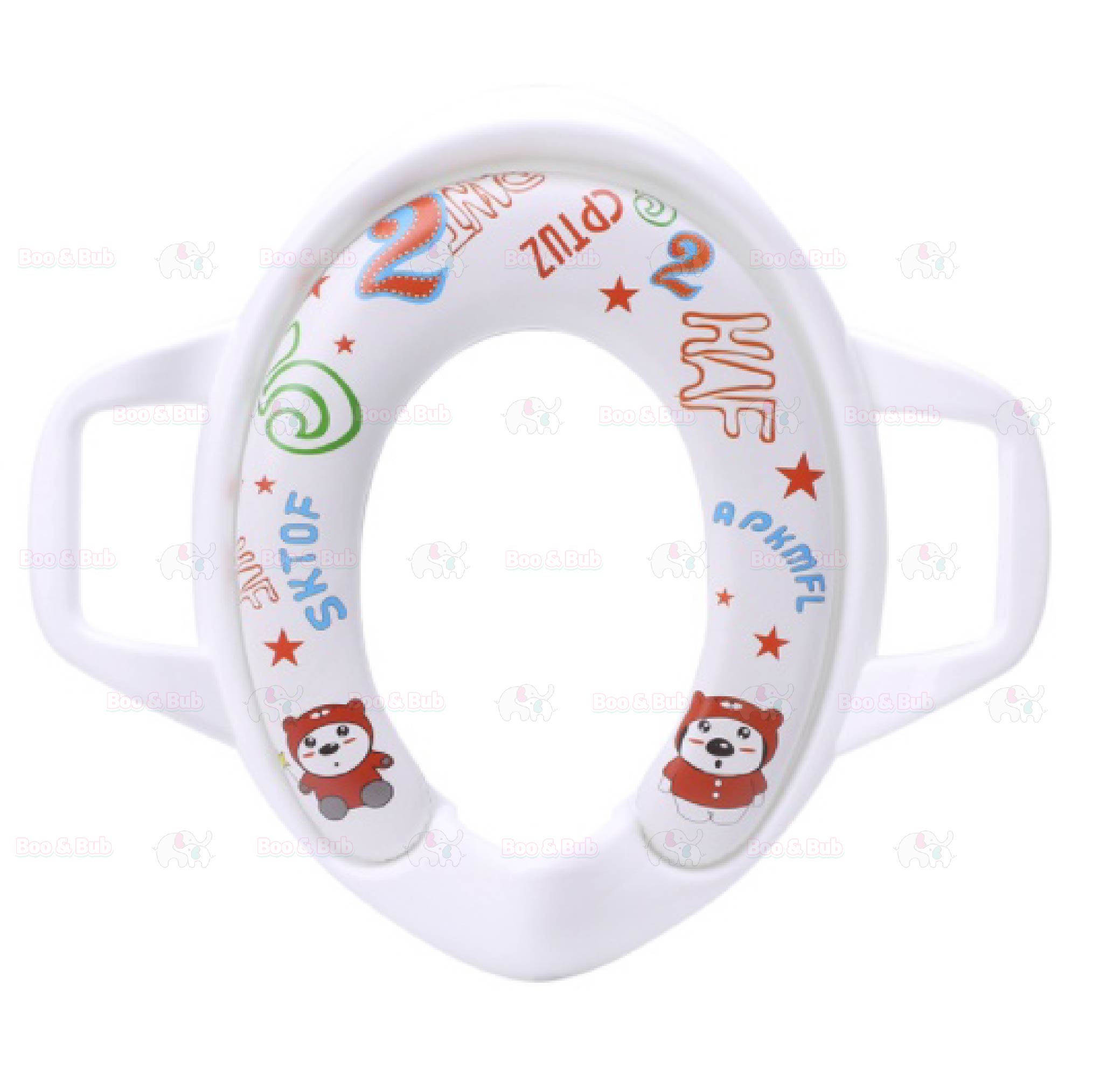 Portable Children's Potty Training Toilet with cushion seat | for Baby Toddlers kid Safe Toilet Potties - Boo & Bub