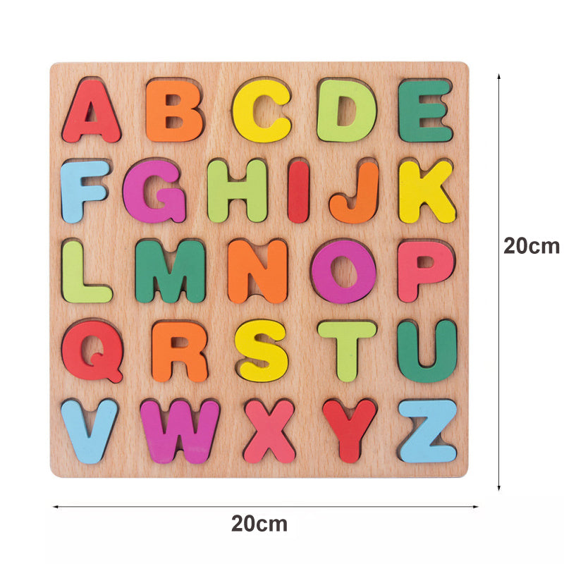 Wooden Puzzle Board - Boo & Bub