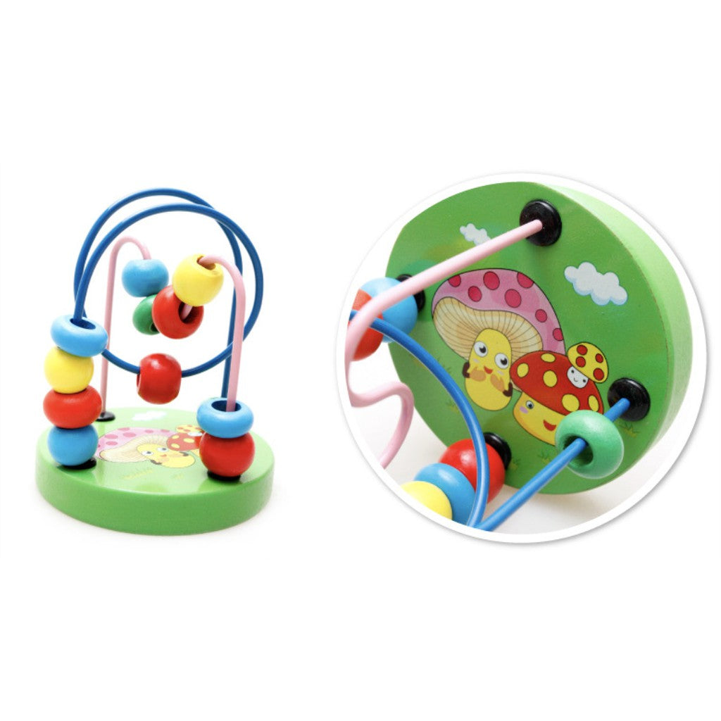 Wooden Educational Toys Kids Early Learning Montessori Building Blocks | mainan edukasi - Boo & Bub