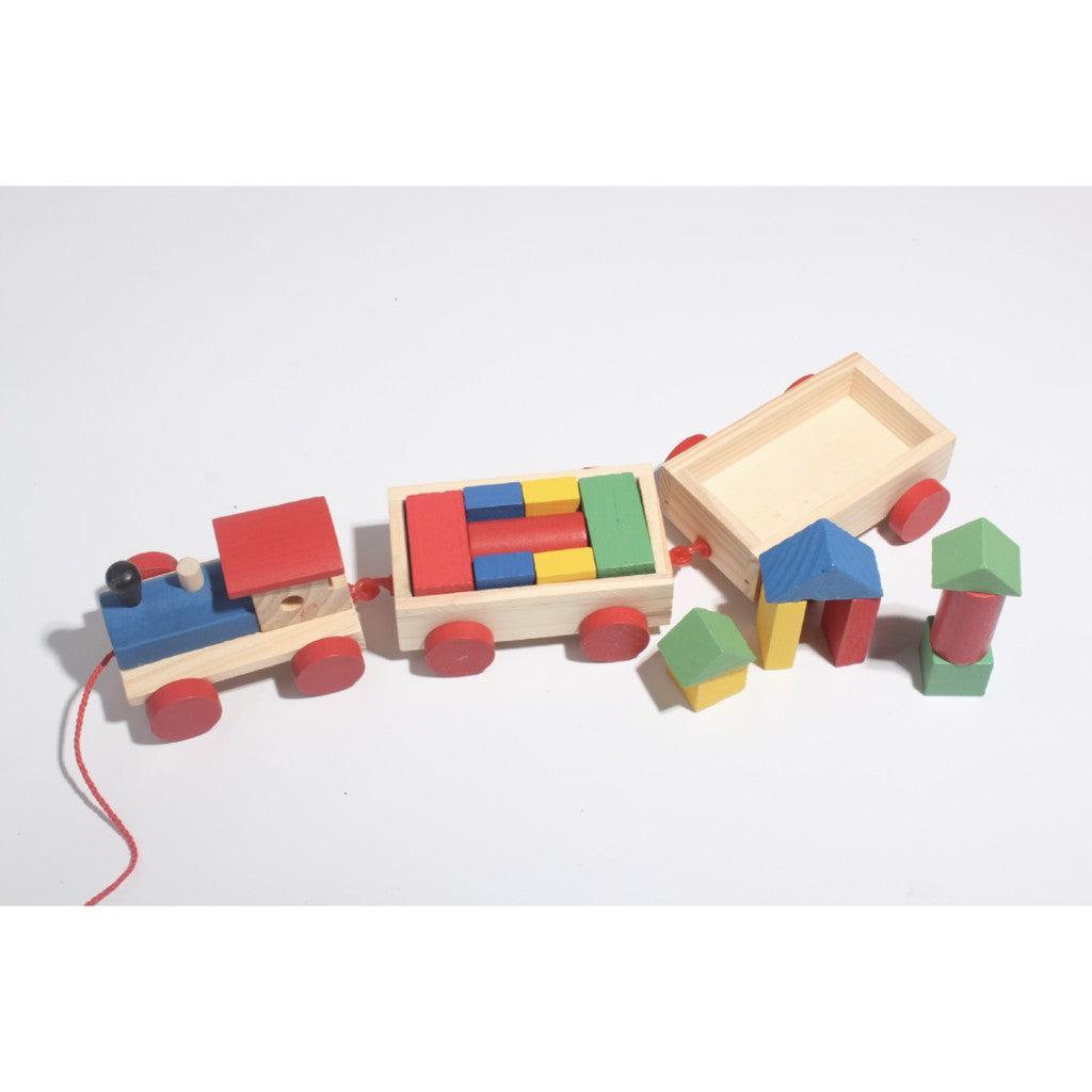Wooden Educational Toys Kids Early Learning Montessori Building Blocks | mainan edukasi - Boo & Bub