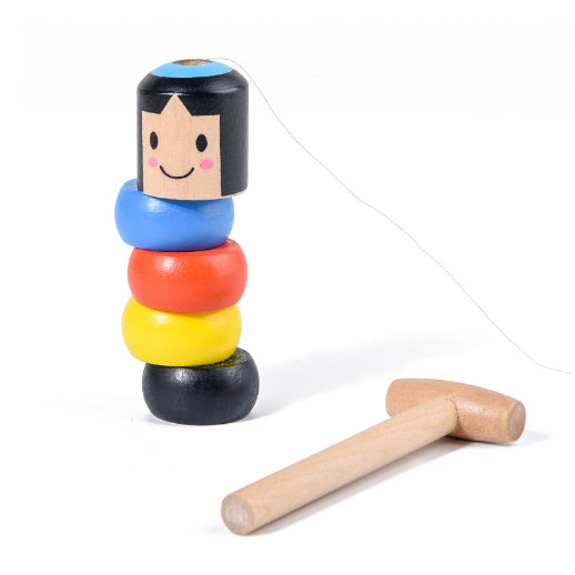 Wooden Educational Toys Kids Early Learning Montessori Building Blocks | mainan edukasi - Boo & Bub