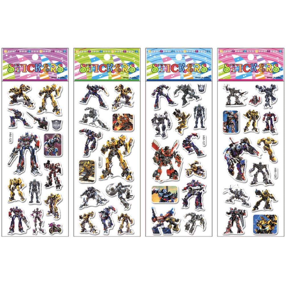 1pc 3D Cartoon Bubble Sticker for Kids (Stiker Kanak Kanak) - Boo & Bub