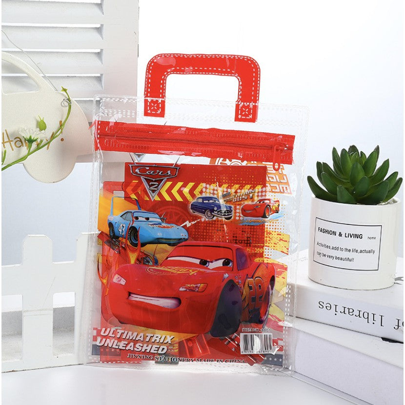 7PCS Cartoon Stationery Gift Set with Tote Goodie Bag | Children's Day Birthday Present idea School supplies - Boo & Bub
