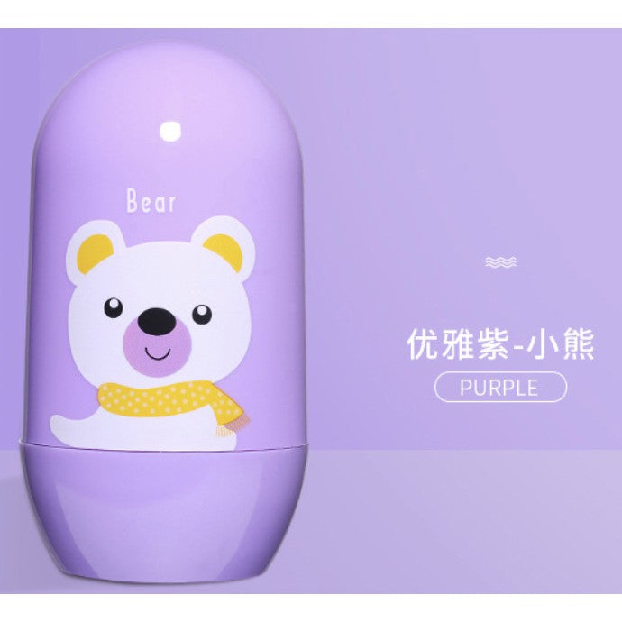 4pcs Newborn Baby Nail Care Set Kit | Cute Infant Finger Trimmer Scissors Nail Clippers Cartoon Animal Storage - Boo & Bub