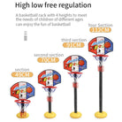 Adjustable Kid Basketball Stand | Mini Indoor Hoot Shoot For Children Gift Back Board set Sport Toy - Boo & Bub