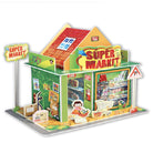 3D DIY Puzzle Castle House | Toys Early Learning Puzzle Jigsaw Interesting Learning Educational Toys For Children - Boo & Bub