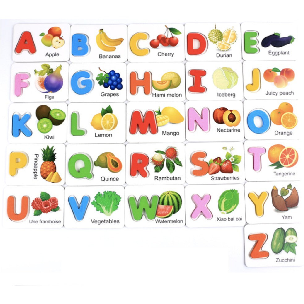 Educational Alphabet Puzzle Toy - Boo & Bub