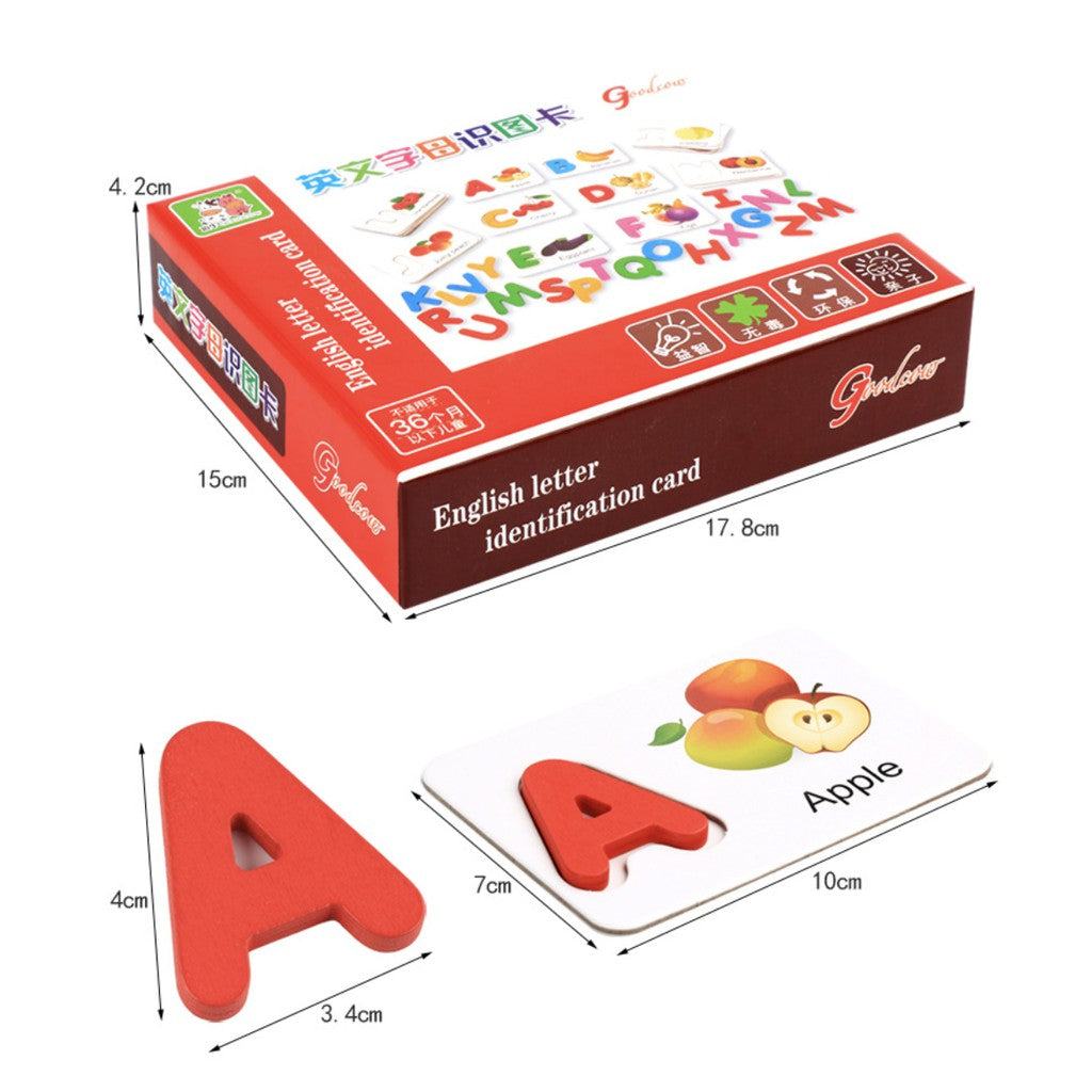 Educational Alphabet Puzzle Toy - Boo & Bub