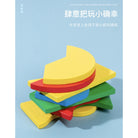 Wooden Geometric Shapes Puzzle | Sorting Shape Early Learning Educational Toy Kids Baby Toddler Toys - Boo & Bub