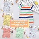 Baby Rompers | Newborn Infant Boy Girl Clothing Short Sleeve Clothes | Baju Bayi - Boo & Bub