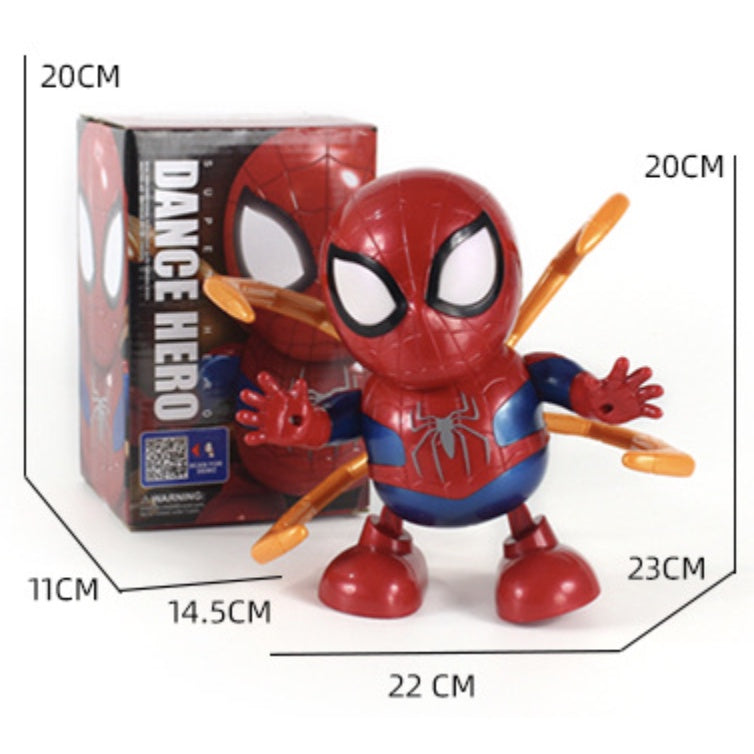 Dancing Super Hero | Dance Hero Robot Toys Music Light Ironman Avengers Kid Gift | Mainan Budak Viral Tiktok - Boo & Bub