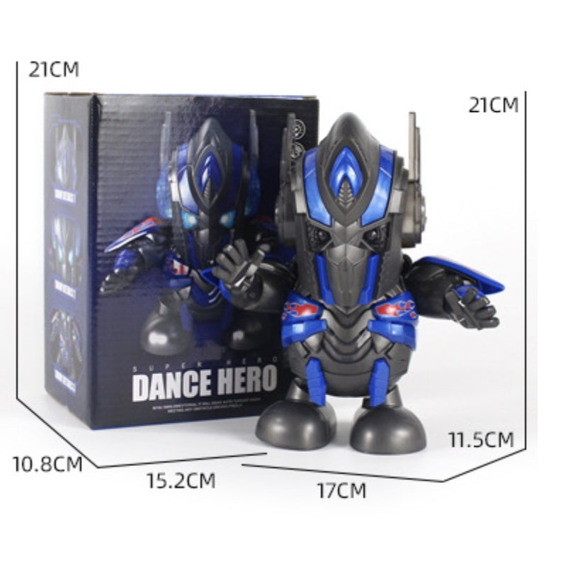 Dancing Super Hero | Dance Hero Robot Toys Music Light Ironman Avengers Kid Gift | Mainan Budak Viral Tiktok - Boo & Bub