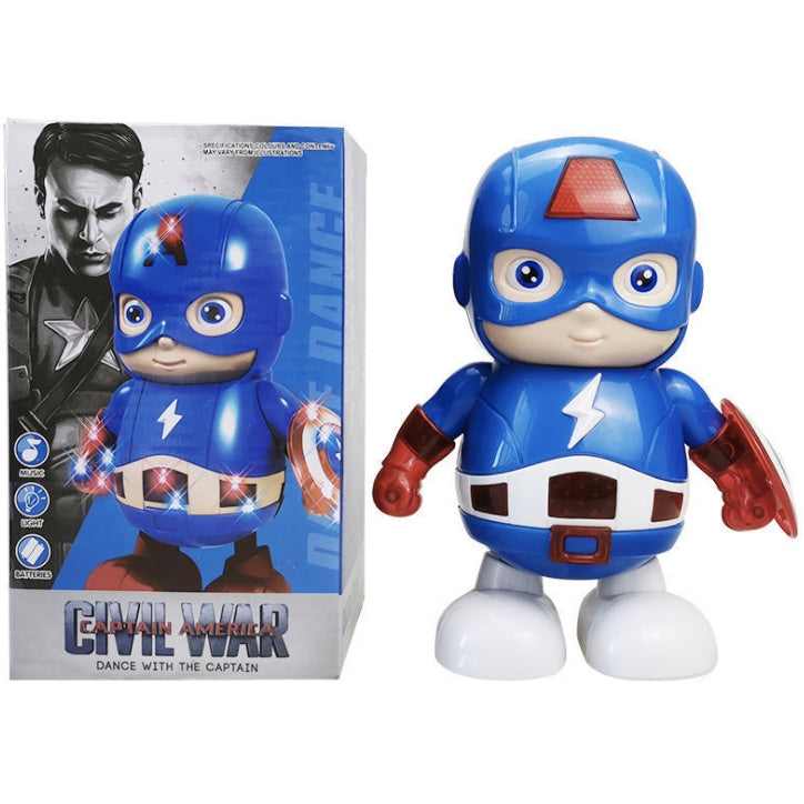 Dancing Super Hero | Dance Hero Robot Toys Music Light Ironman Avengers Kid Gift | Mainan Budak Viral Tiktok - Boo & Bub