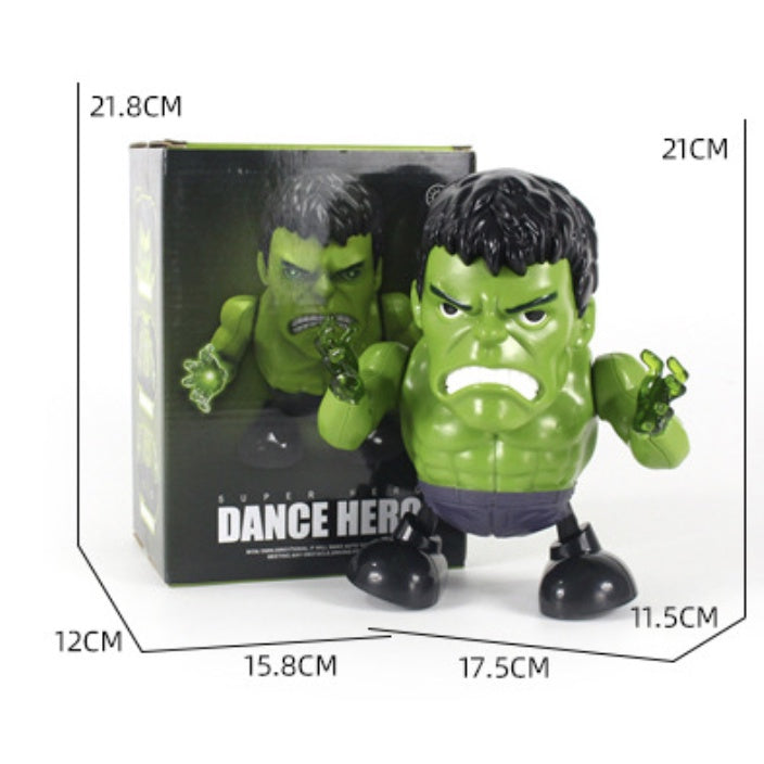 Dancing Super Hero | Dance Hero Robot Toys Music Light Ironman Avengers Kid Gift | Mainan Budak Viral Tiktok - Boo & Bub