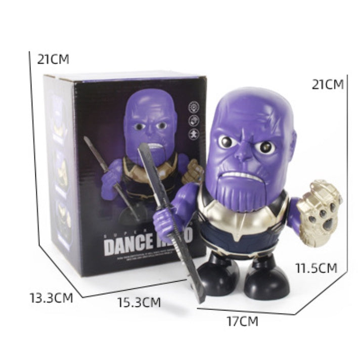 Dancing Super Hero | Dance Hero Robot Toys Music Light Ironman Avengers Kid Gift | Mainan Budak Viral Tiktok - Boo & Bub