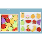 Wooden 3D Jigsaw Puzzle | Early Learning Montessori Educational Toys for Children Kids Toddler Baby Hand Grasp - Boo & Bub