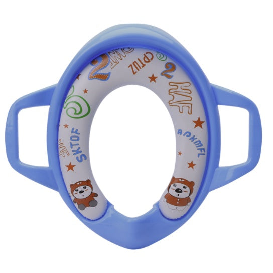 Kid Portable Potty Toilet Training with Cushion | Infant Children Seat Pedestal Cushion Pad Ring - Boo & Bub
