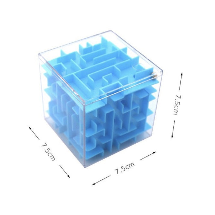 3D Mini Maze Cube | Magic Cube Puzzle Rubic Early Learning Montessorr Toys Rolling Ball Toys For Children - Boo & Bub