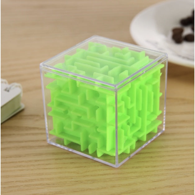 3D Mini Maze Cube | Magic Cube Puzzle Rubic Early Learning Montessorr Toys Rolling Ball Toys For Children - Boo & Bub