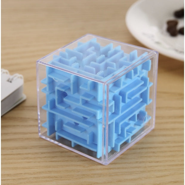 3D Mini Maze Cube | Magic Cube Puzzle Rubic Early Learning Montessorr Toys Rolling Ball Toys For Children - Boo & Bub