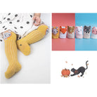 Cute Cartoon Long Socks | Cotton Socks Mosquito-proof Stockings Animal Baby Cotton Socks Knee High Long Leg Warmers - Boo & Bub
