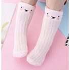 Cute Cartoon Long Socks | Cotton Socks Mosquito-proof Stockings Animal Baby Cotton Socks Knee High Long Leg Warmers - Boo & Bub