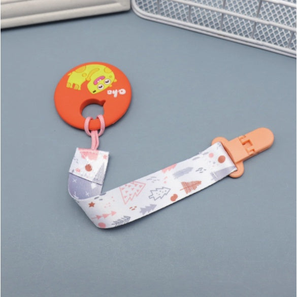 Boo&Bub Cute Cartoon Baby Pacifier Clip | Soother Holder Chain Nipple Holder for Baby Print Child Clips Gift kids - Boo & Bub