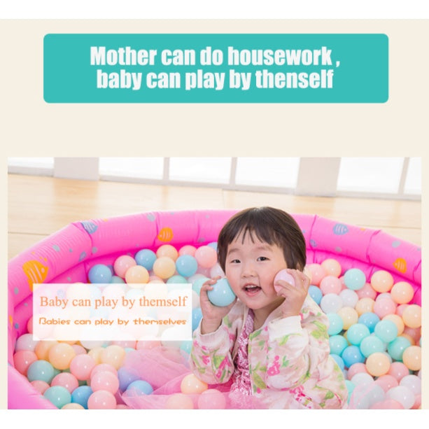 50/100 pcs Ocean Balls | Eco-Friendly Colorful Plastic Ball Funny Baby Kid Swim Pit Toy Water Pool Ocean Wave Ball - Boo & Bub