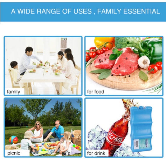 Reusable Ice Pack Cooler | Water Box Lunch Boxes Breast Milk Bags For Picnic CampingTravel Food - Boo & Bub