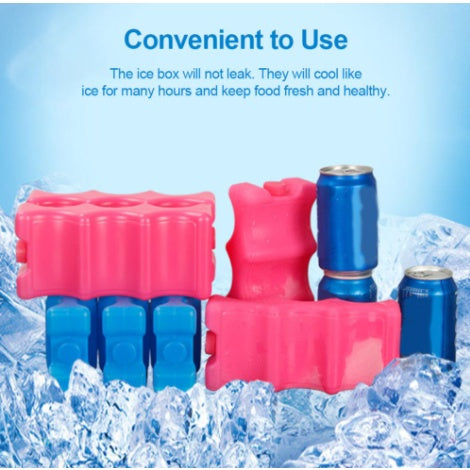 Reusable Ice Pack Cooler | Water Box Lunch Boxes Breast Milk Bags For Picnic CampingTravel Food - Boo & Bub