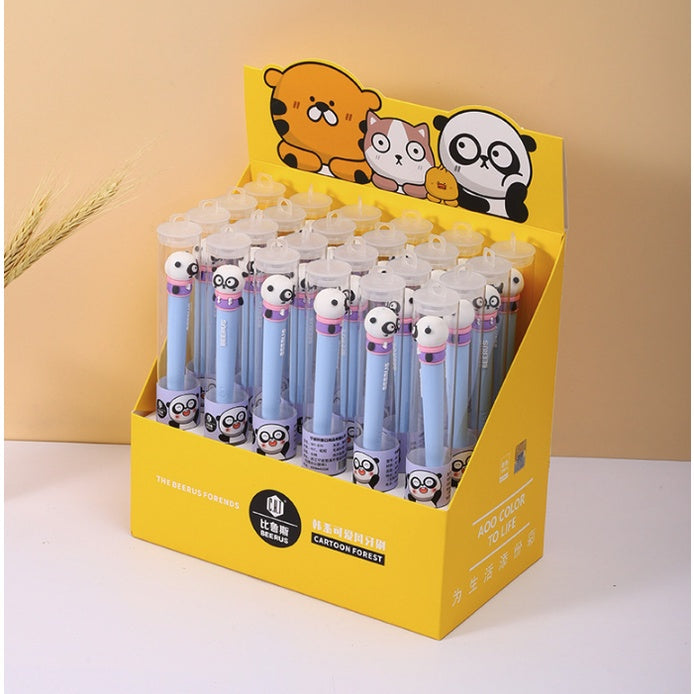 Cartoon Kid Toothbrush | Baby Cleaning Teether Dental Oral Hygiene Care Anti Slide Handle Tooth Brush - Boo & Bub