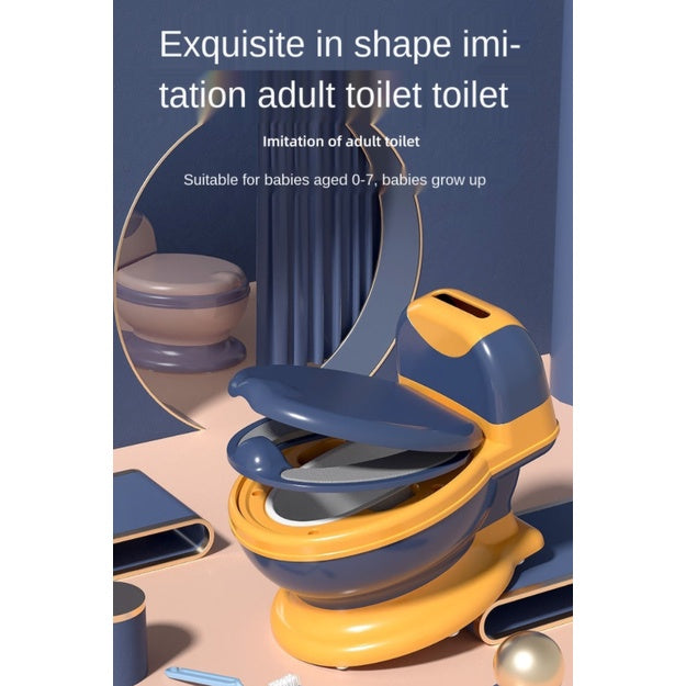 Portable Children's Potty Training Toilet with cushion seat | for Baby Toddlers kid Safe Toilet Potties - Boo & Bub